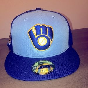 Hat Club Exclusive New Era 5950 Milwaukee Brewers